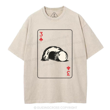 Three Days Christian Washed T-Shirt