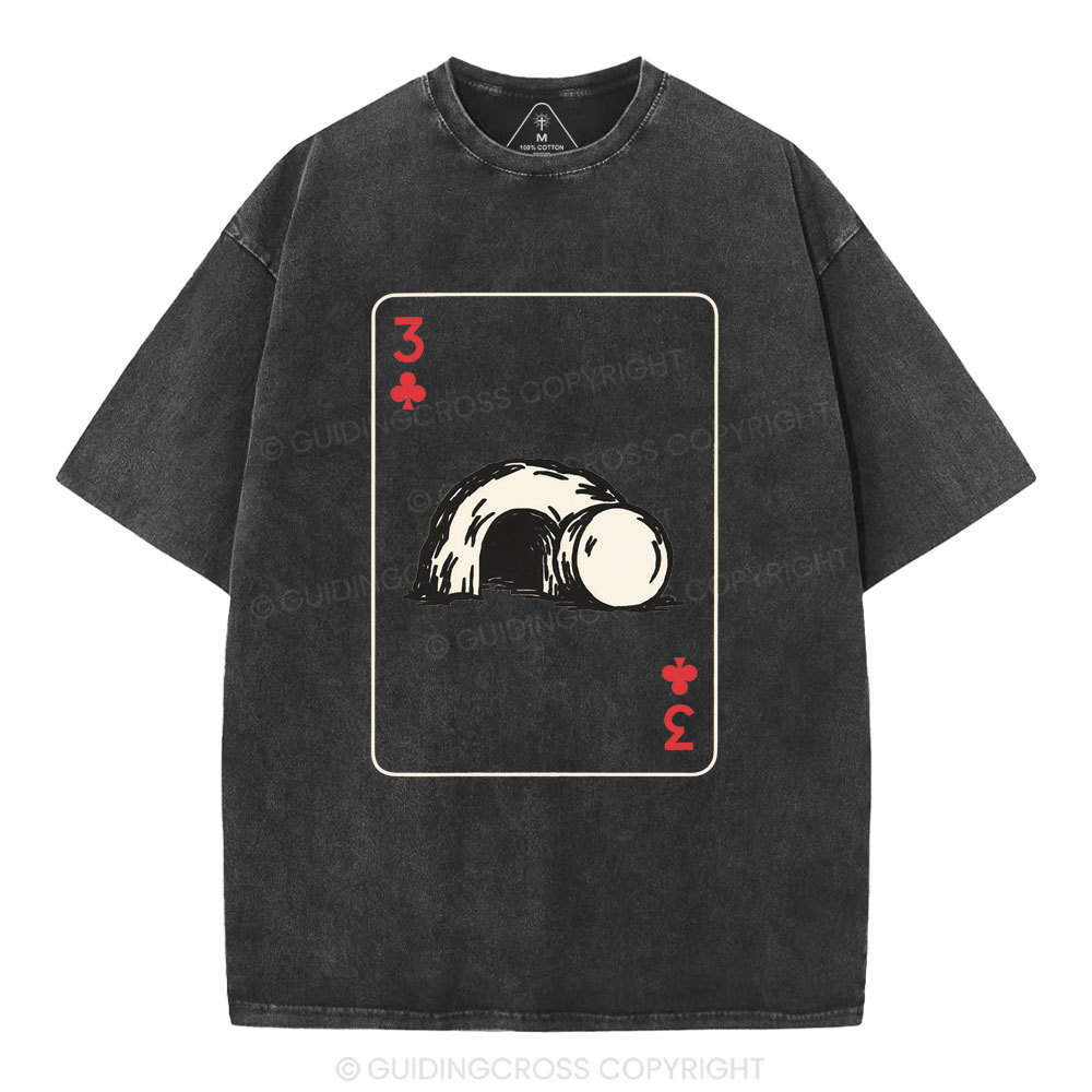 Three Days Christian Washed T-Shirt