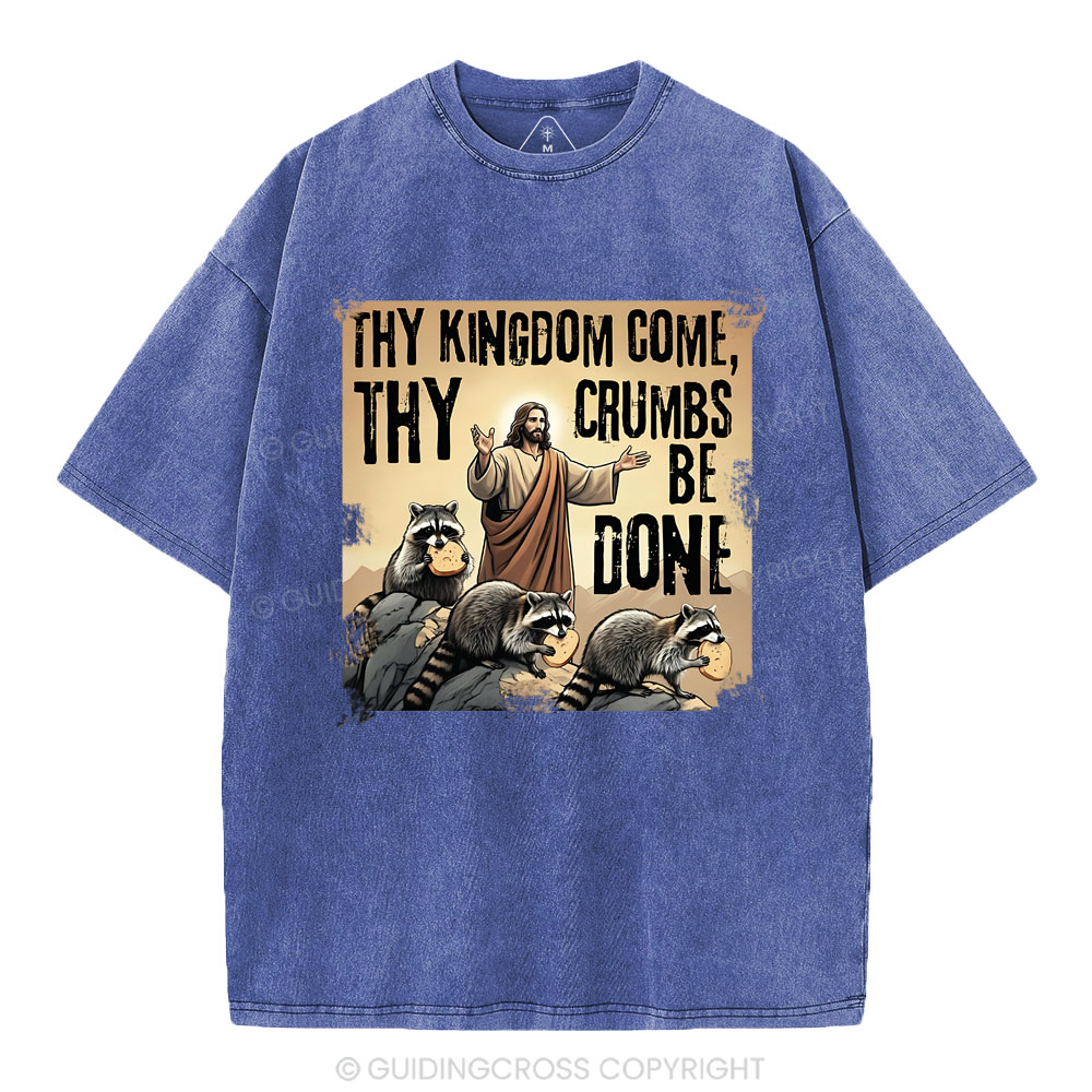 Thy Kingdom Come Christian Washed T-Shirt