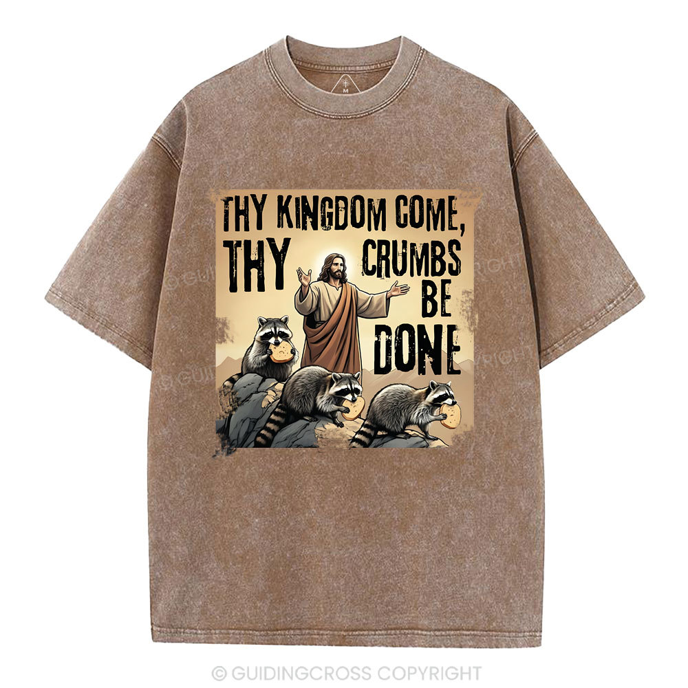 Thy Kingdom Come Christian Washed T-Shirt