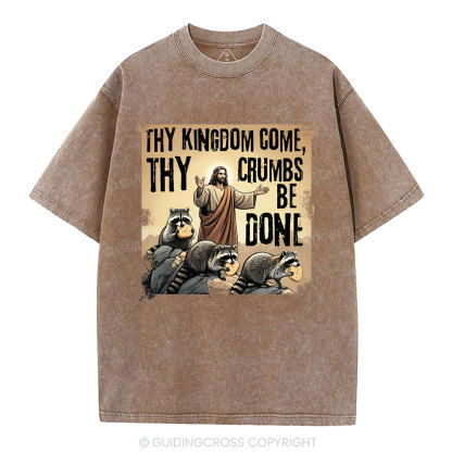 Thy Kingdom Come Christian Washed T-Shirt