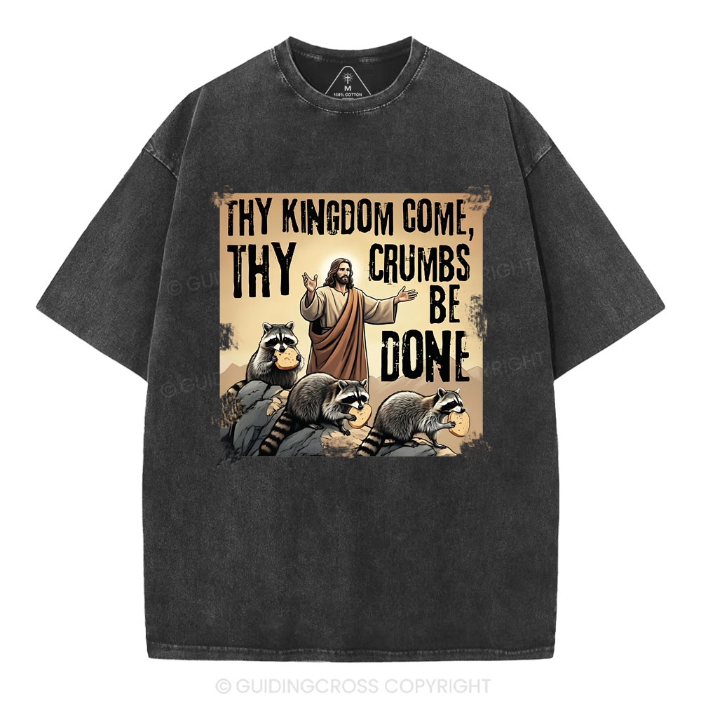 Thy Kingdom Come Christian Washed T-Shirt