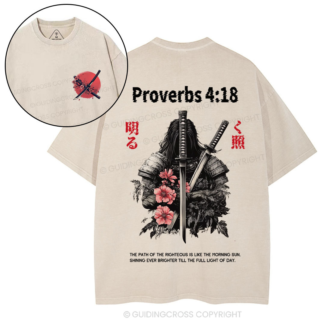 Double-Sided Vintage Washed Christian Sample T-Shirt Sale - GuidingCross