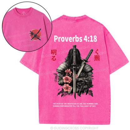 Till The Full Light Of Day Chirstian Washed T-Shirt