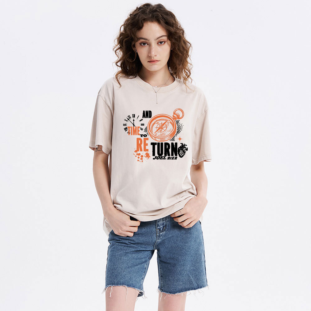 Time And To Return Christian Washed T-Shirt