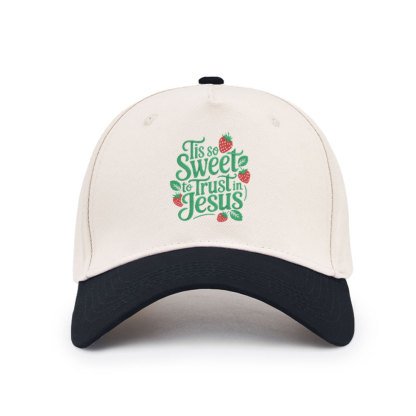 Tis Sweet To Trust In Jesus Christian Trucker Hat