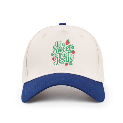 Tis Sweet To Trust In Jesus Christian Trucker Hat