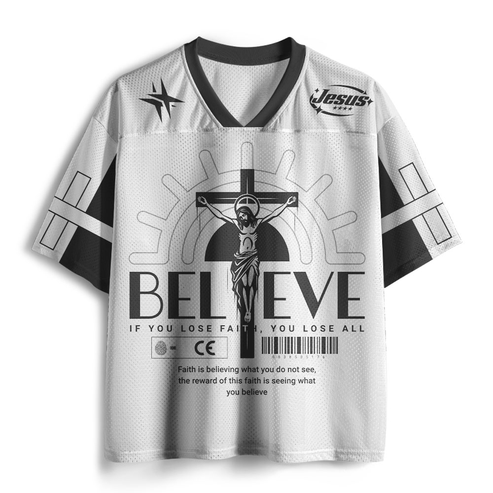 To Believe Christian Mesh Jersey