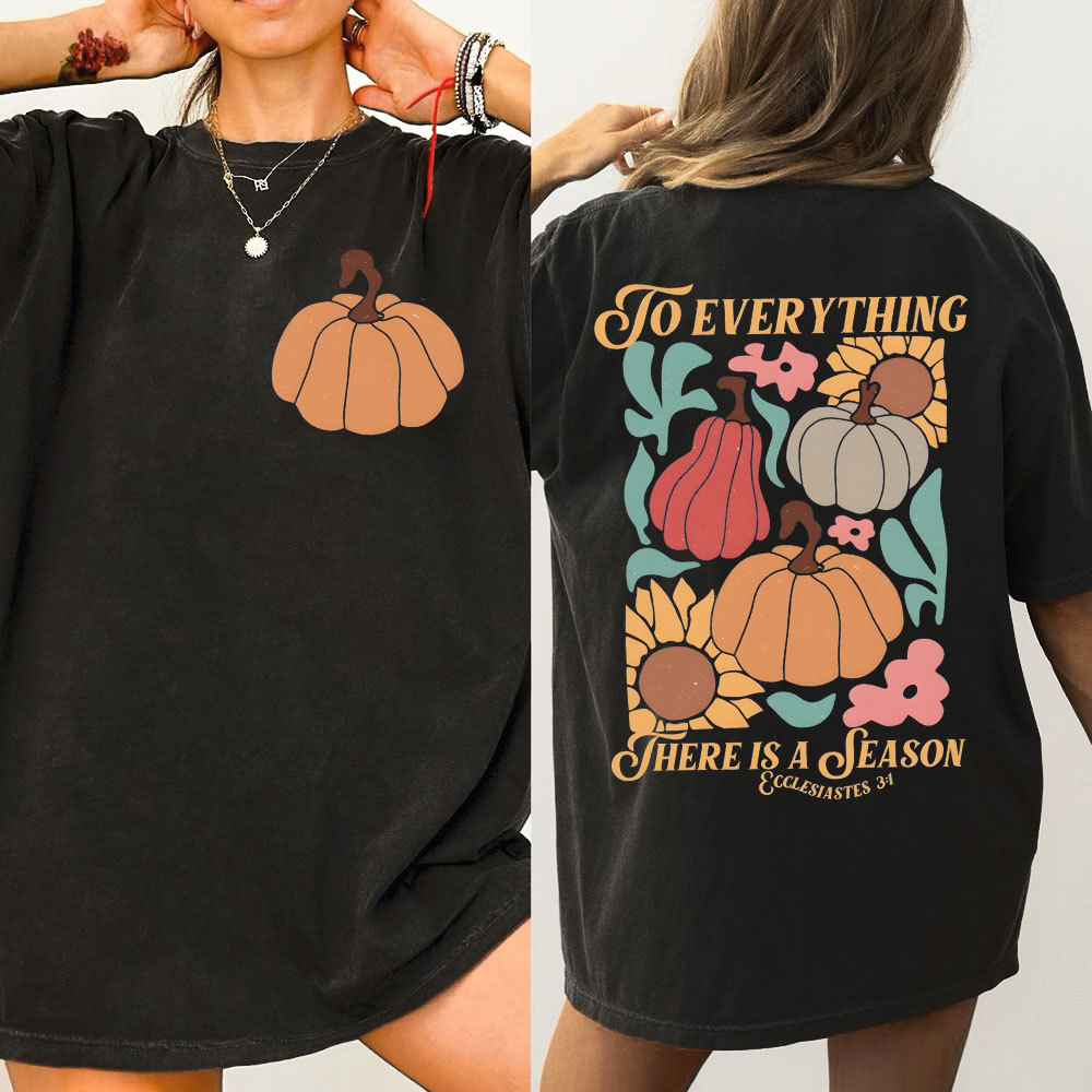 To Everything There Is A Season Christian Washed T-Shirt