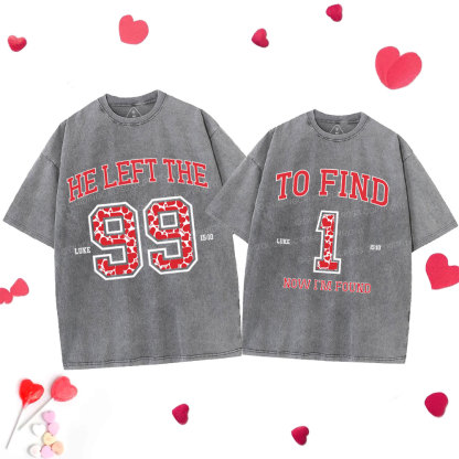 To Find 1 Now I'm Found  Christian Washed T-Shirt