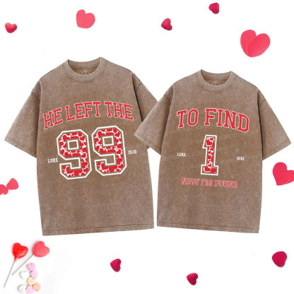 To Find 1 Now I'm Found  Christian Washed T-Shirt