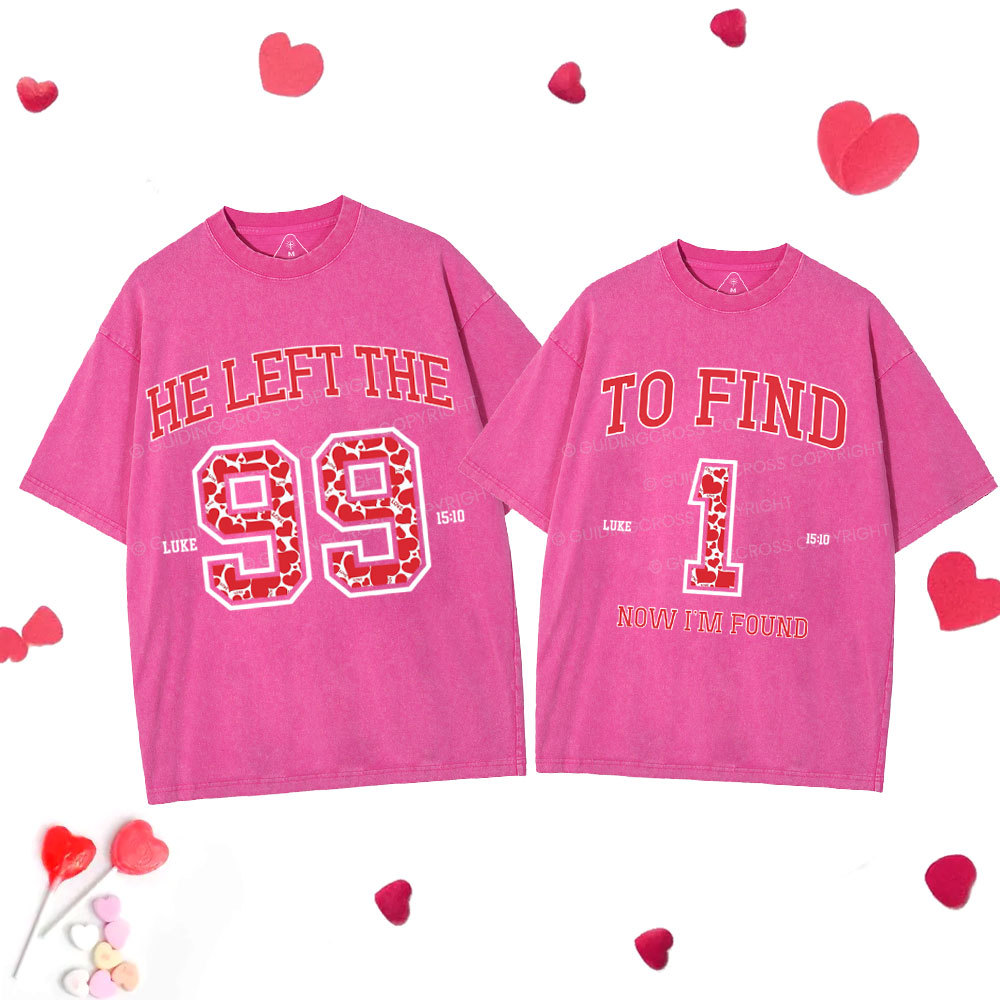 To Find 1 Now I'm Found  Christian Washed T-Shirt