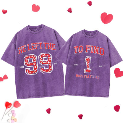 To Find 1 Now I'm Found  Christian Washed T-Shirt