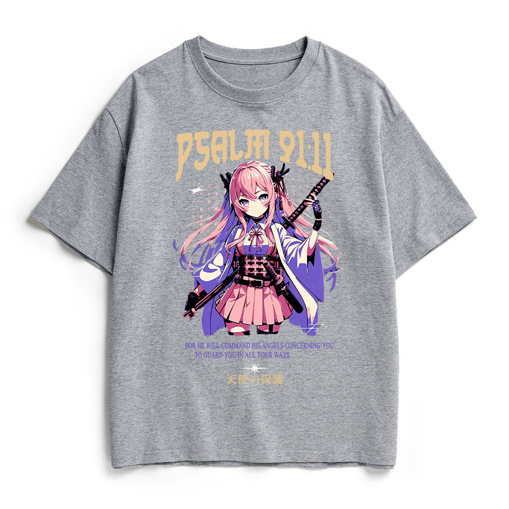 To Guard You In All Your Ways Christian Heavy Cotton T-Shirt