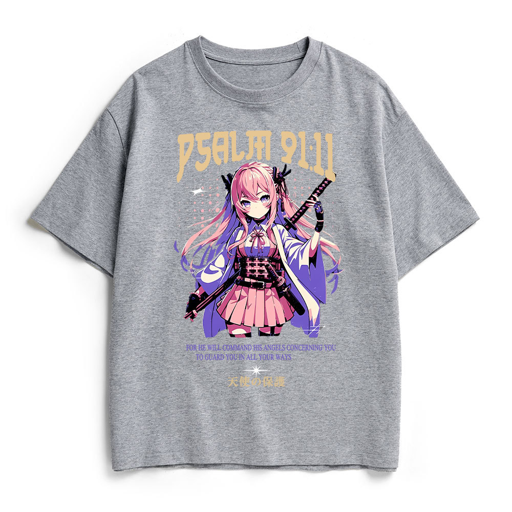 To Guard You In All Your Ways Christian Heavy Cotton T-Shirt