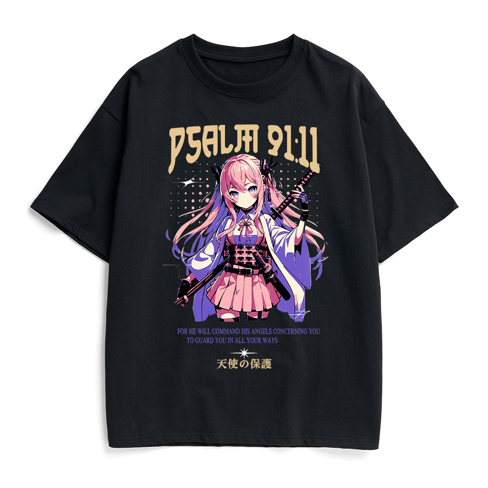 To Guard You In All Your Ways Christian Heavy Cotton T-Shirt