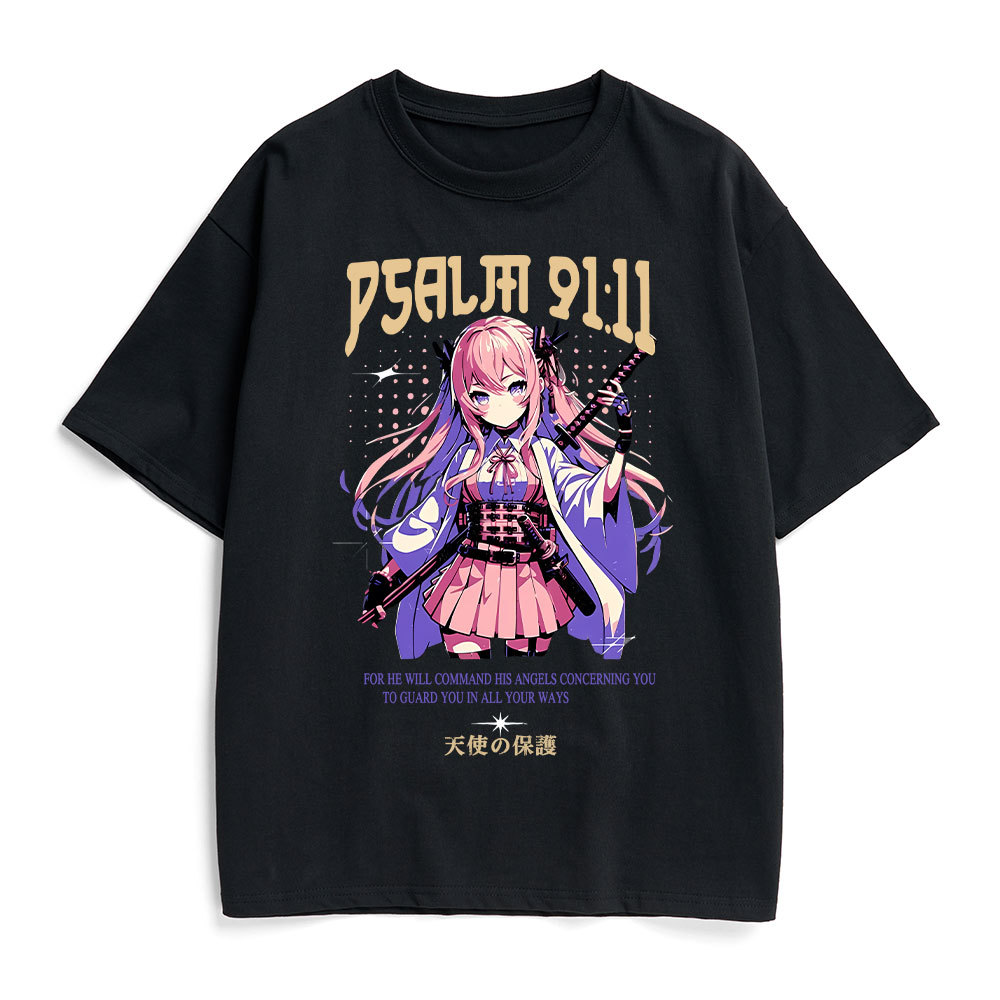 To Guard You In All Your Ways Christian Heavy Cotton T-Shirt