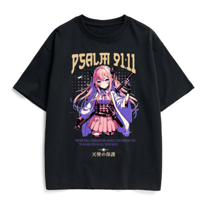 To Guard You In All Your Ways Christian Heavy Cotton T-Shirt