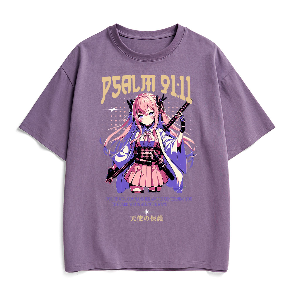 To Guard You In All Your Ways Christian Heavy Cotton T-Shirt