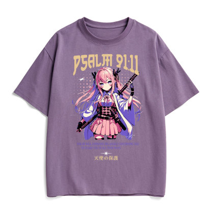 To Guard You In All Your Ways Christian Heavy Cotton T-Shirt