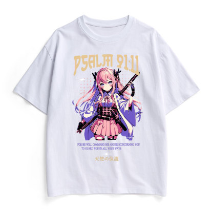 To Guard You In All Your Ways Christian Heavy Cotton T-Shirt