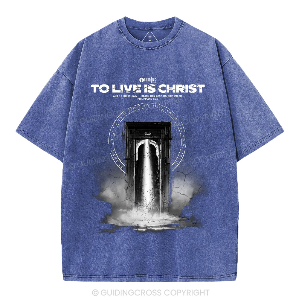 New-Sample Christian Washed T-Shirt Sale - GuidingCross