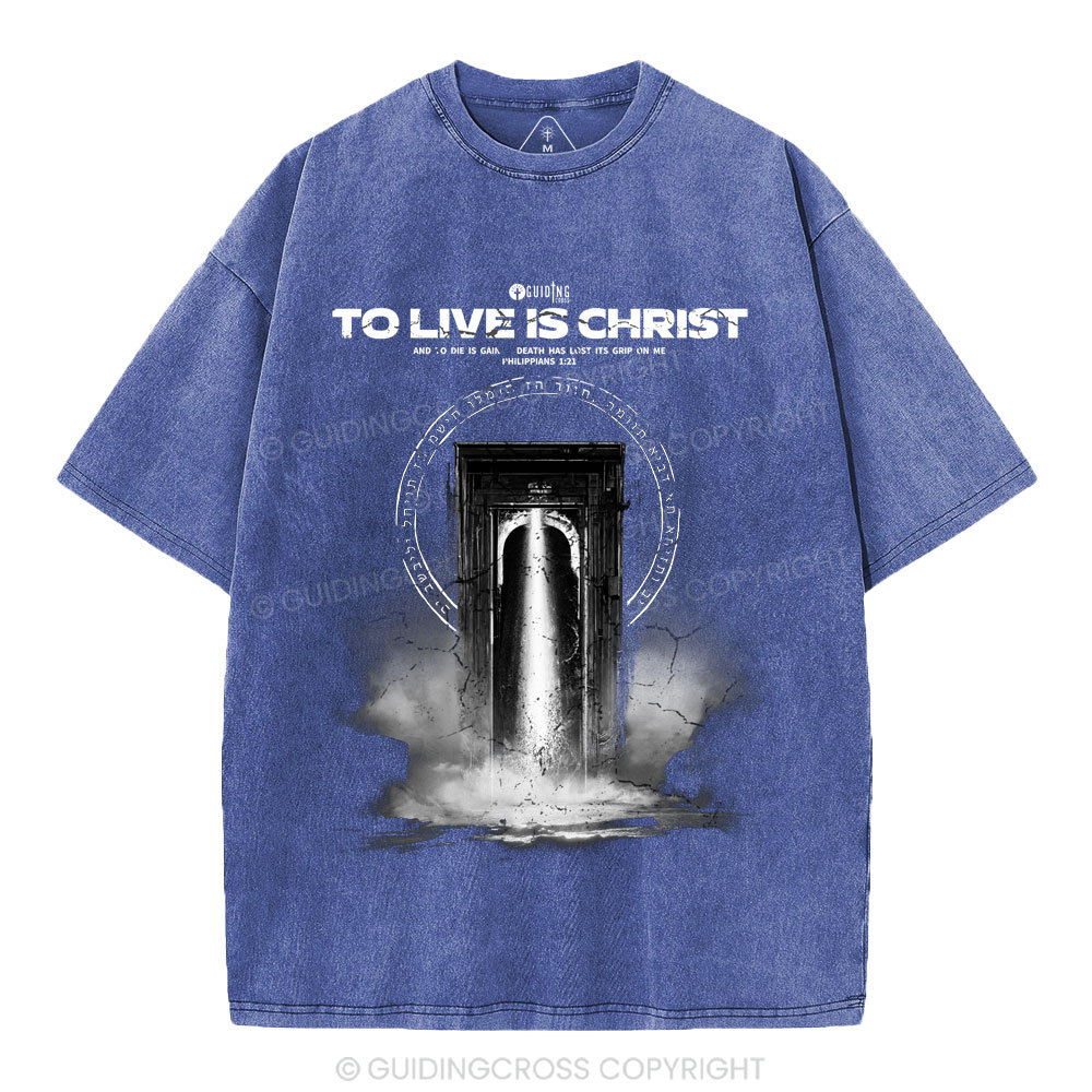 New-Sample Christian Washed T-Shirt Sale - GuidingCross
