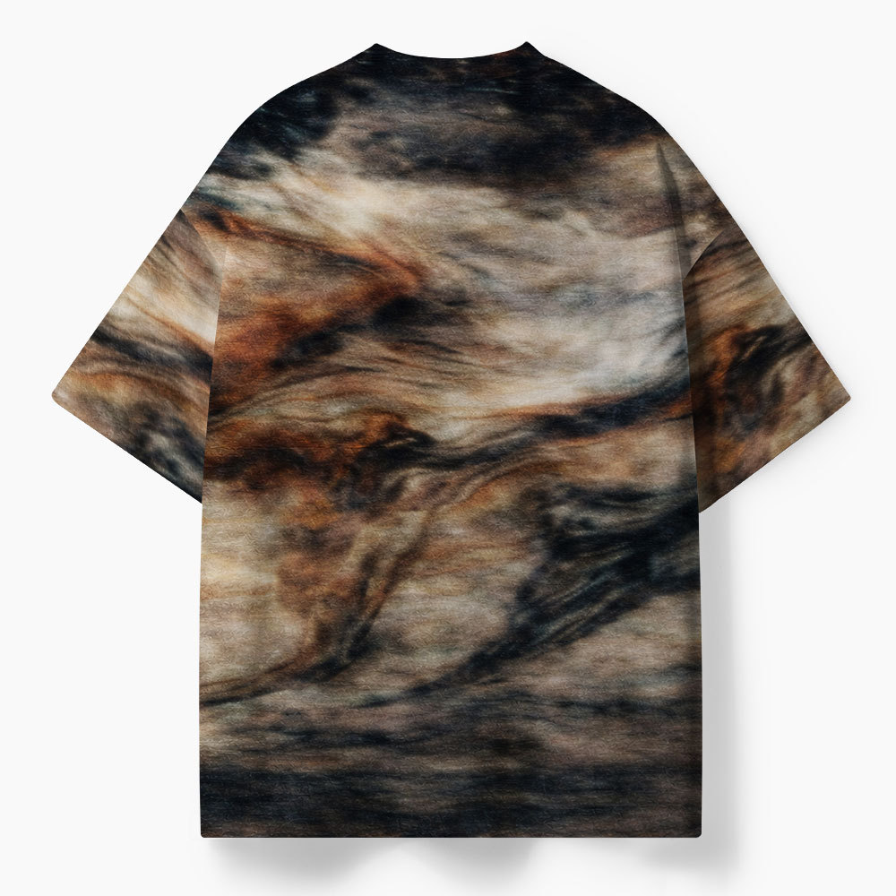 Victory Beongs To The Lord Oversized All-Over Print Christian T-Shirt