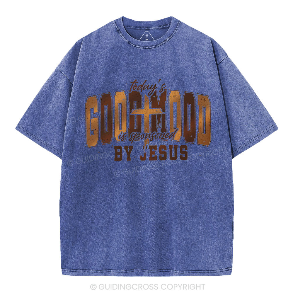 Today's Goodmood Is Sponsored By Jesus Christian Washed T-Shirt