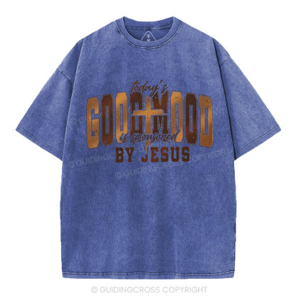 Today's Goodmood Is Sponsored By Jesus Christian Washed T-Shirt
