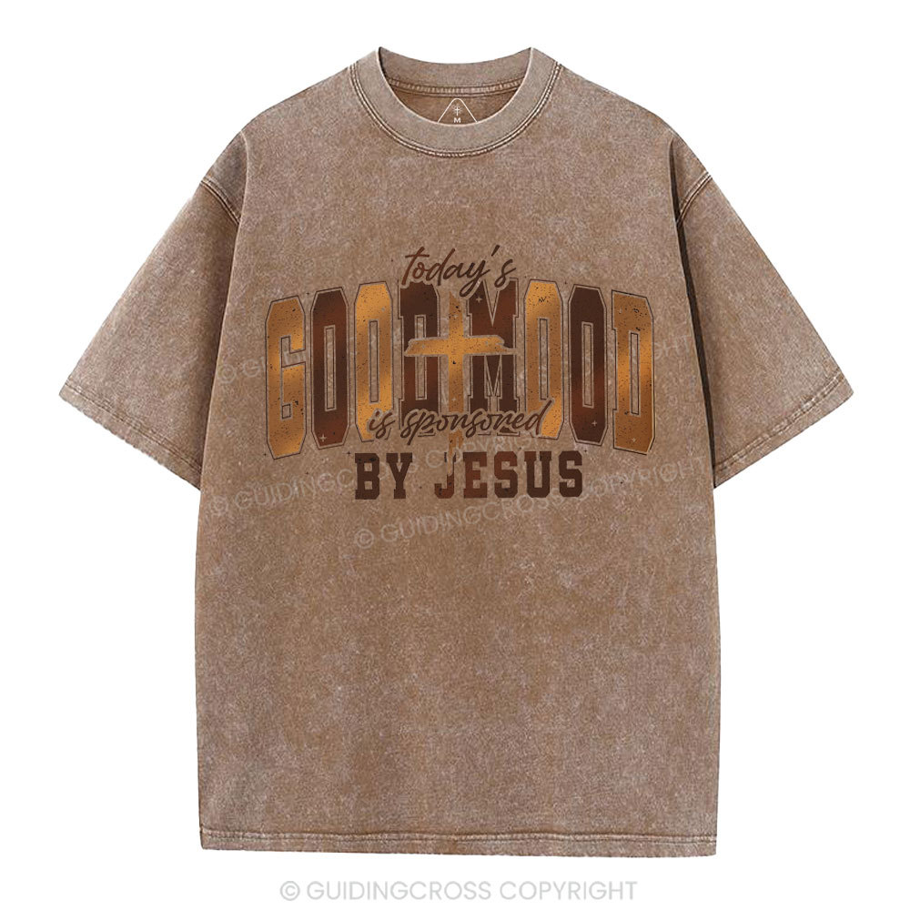 Today's Goodmood Is Sponsored By Jesus Christian Washed T-Shirt