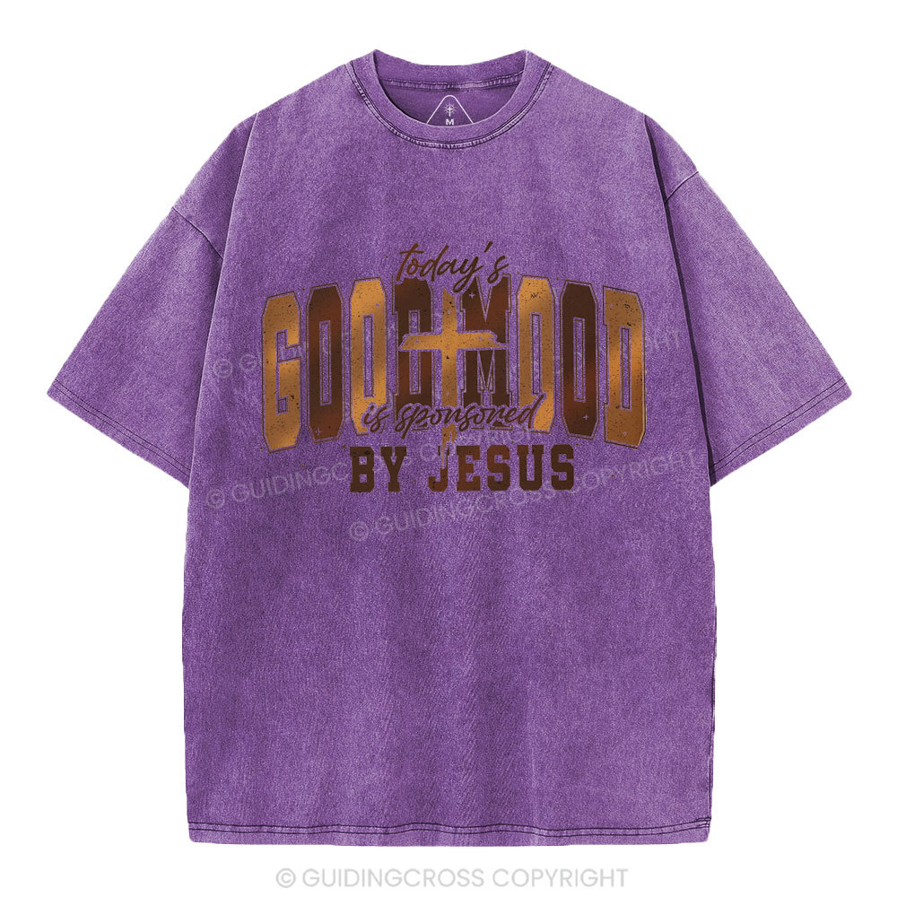 Today's Goodmood Is Sponsored By Jesus Christian Washed T-Shirt