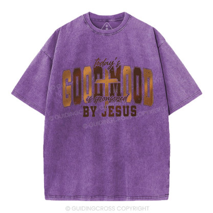 Today's Goodmood Is Sponsored By Jesus Christian Washed T-Shirt