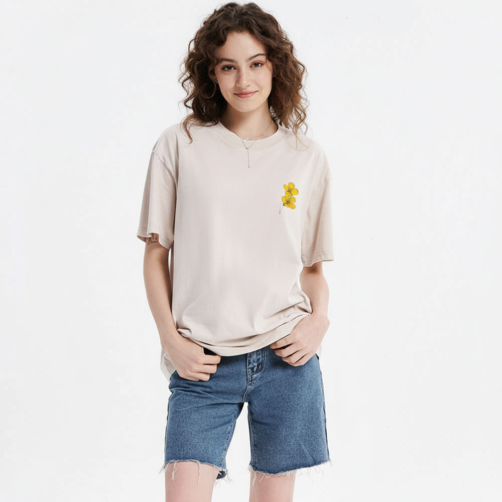Too Wild To Wilt Christian Washed T-Shirt