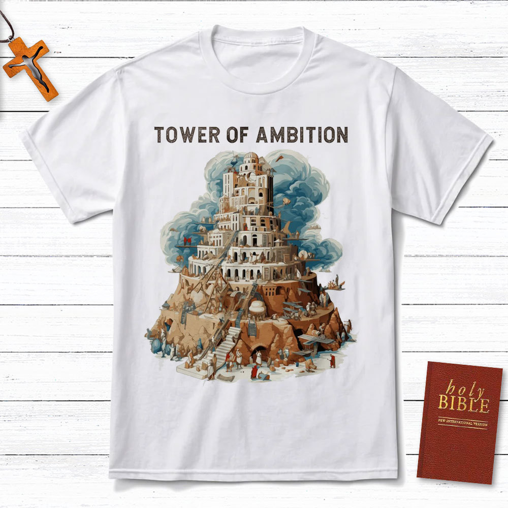 Tower Of Ambition Christian T-Shirt