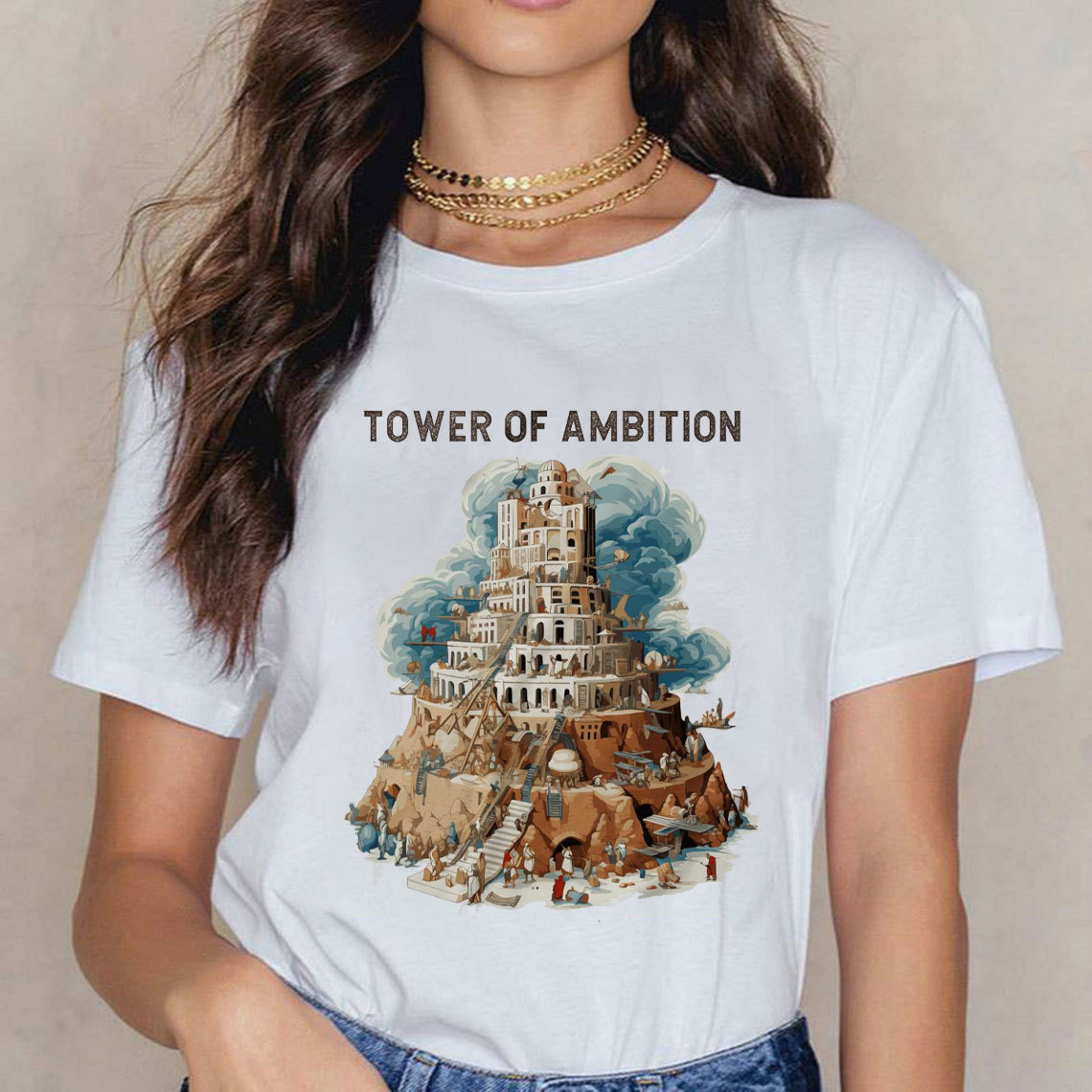 Tower Of Ambition Christian T-Shirt