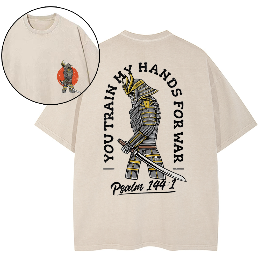 Double-Sided Vintage Washed Christian Sample T-Shirt Sale-GuidingCross