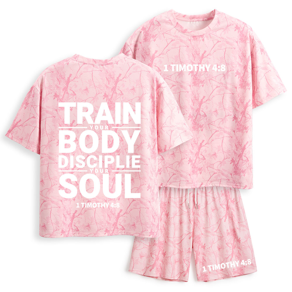 Sample --- Christian Camo T-Shirt & Shorts
