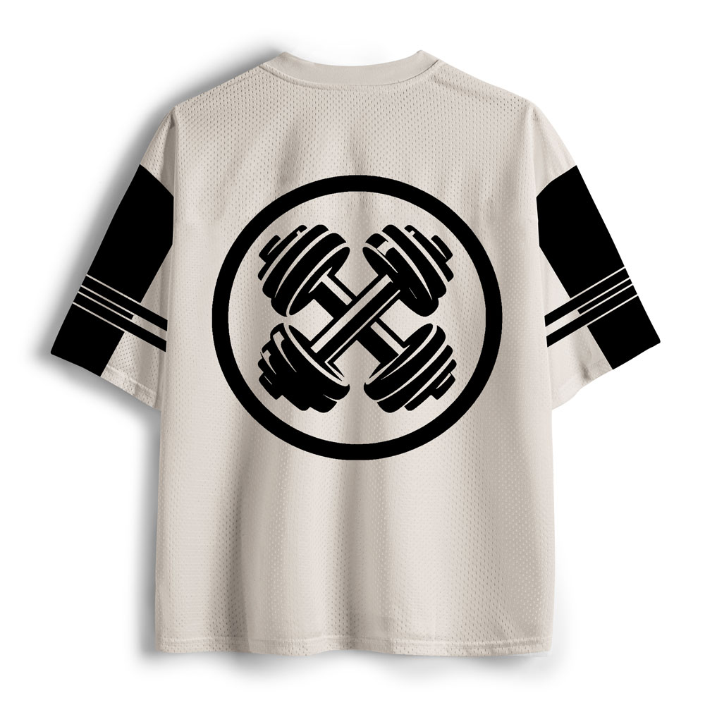 Train Your Body Discipline Your Soul Christian Mesh Jersey