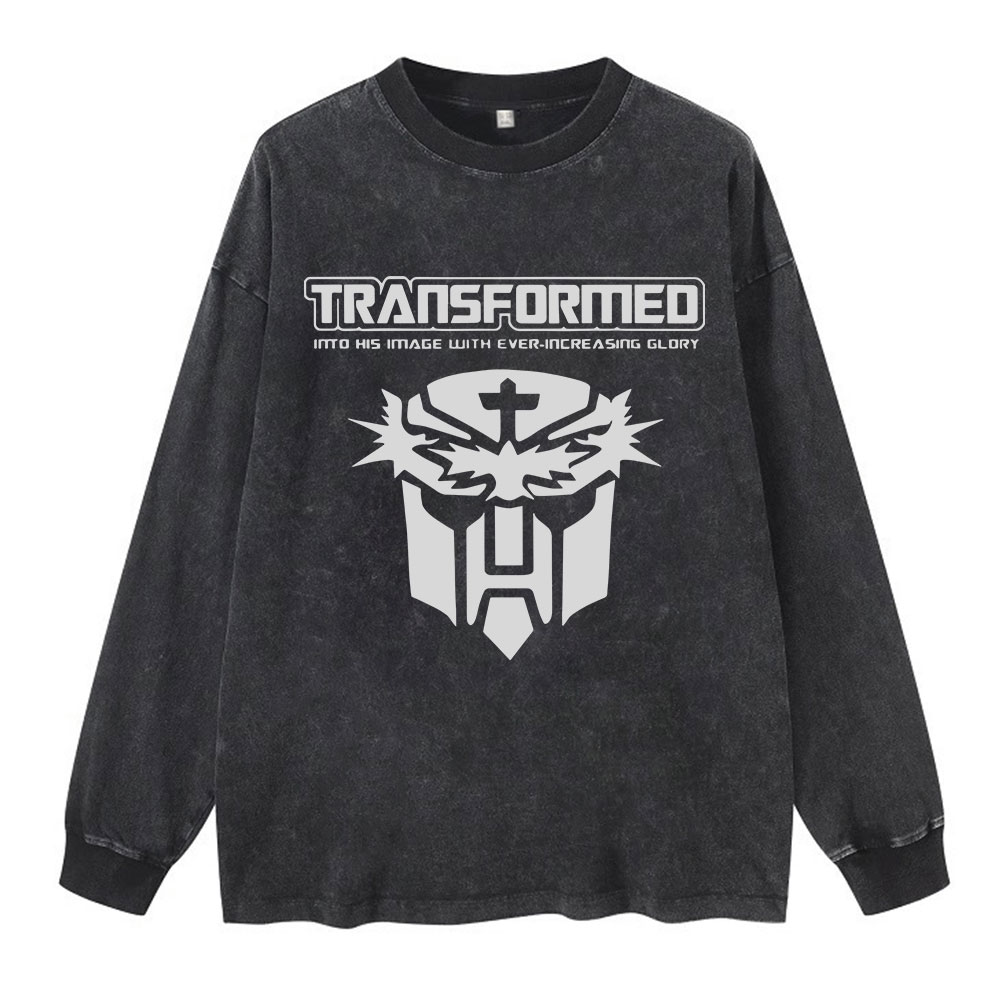 Transformed Washed Long Sleeve T-Shirt