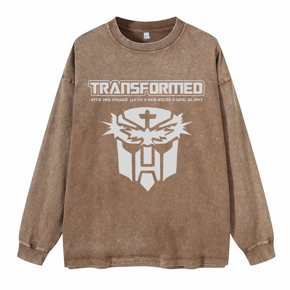Transformed Washed Long Sleeve T-Shirt