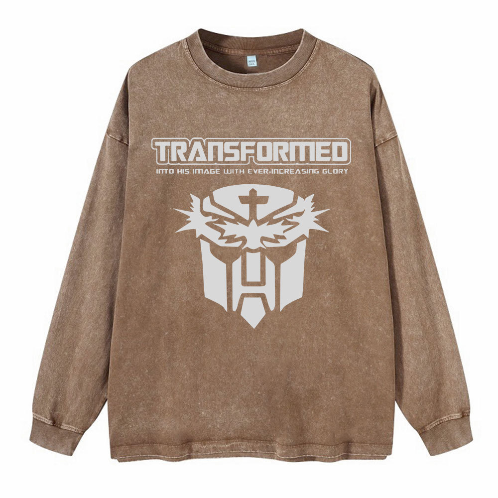 Transformed Washed Long Sleeve T-Shirt