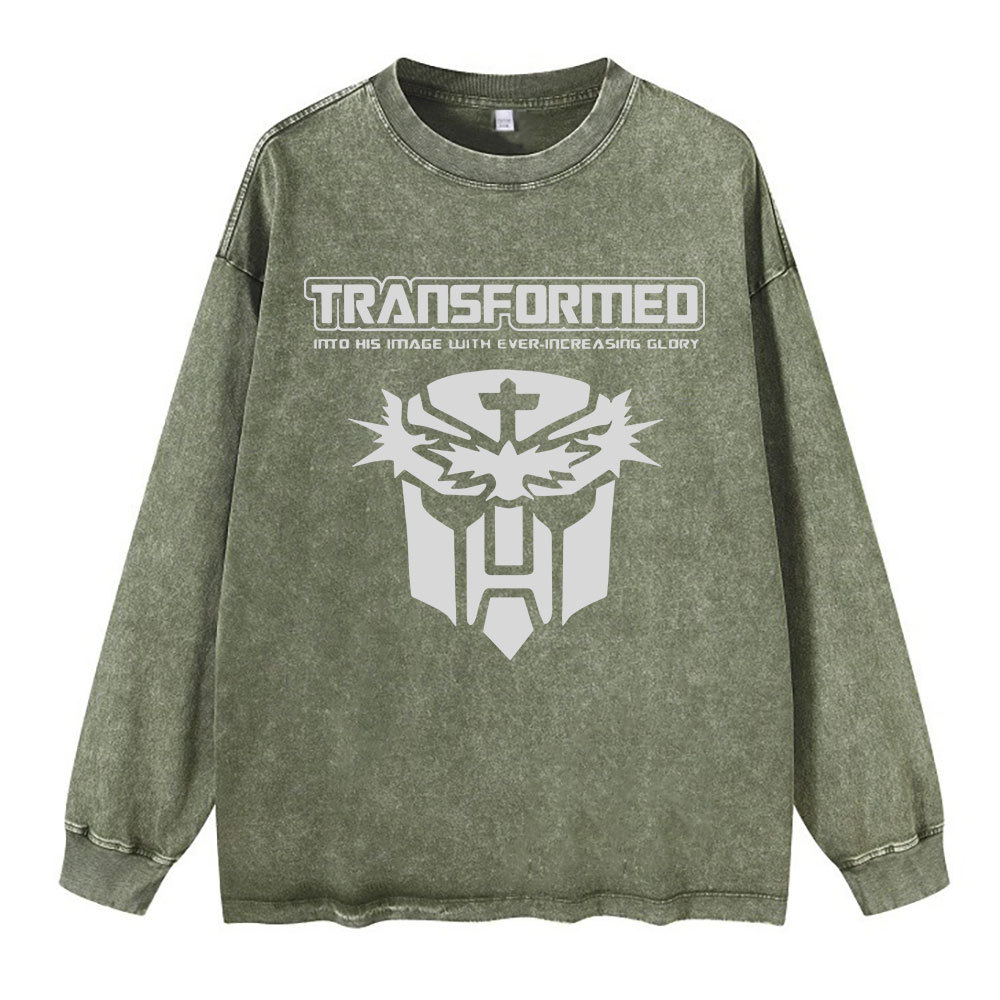 Transformed Washed Long Sleeve T-Shirt