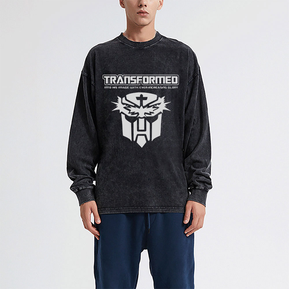 Transformed Washed Long Sleeve T-Shirt
