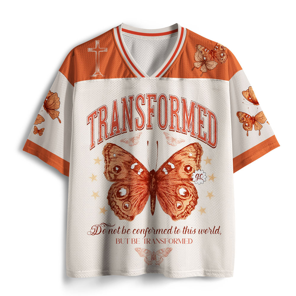 Transformed Butterfly Christian Mesh Jersey
