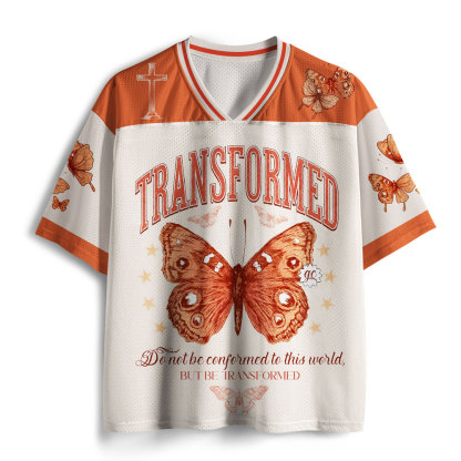 Transformed Butterfly Christian Mesh Jersey