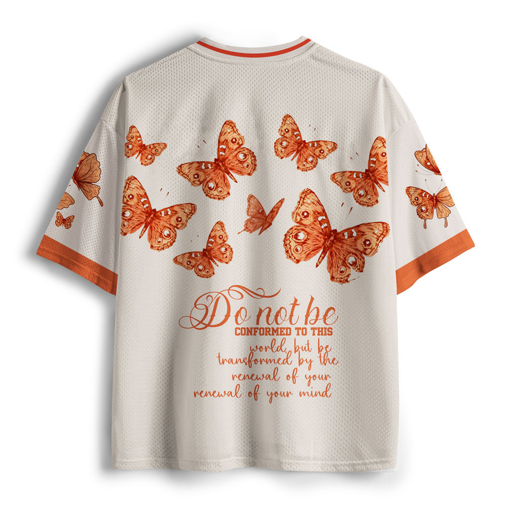 Transformed Butterfly Christian Mesh Jersey