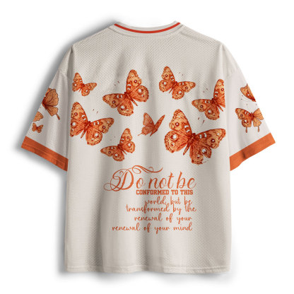 Transformed Butterfly Christian Mesh Jersey