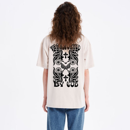 Transformed By God Chrsitian Washed T-Shirt