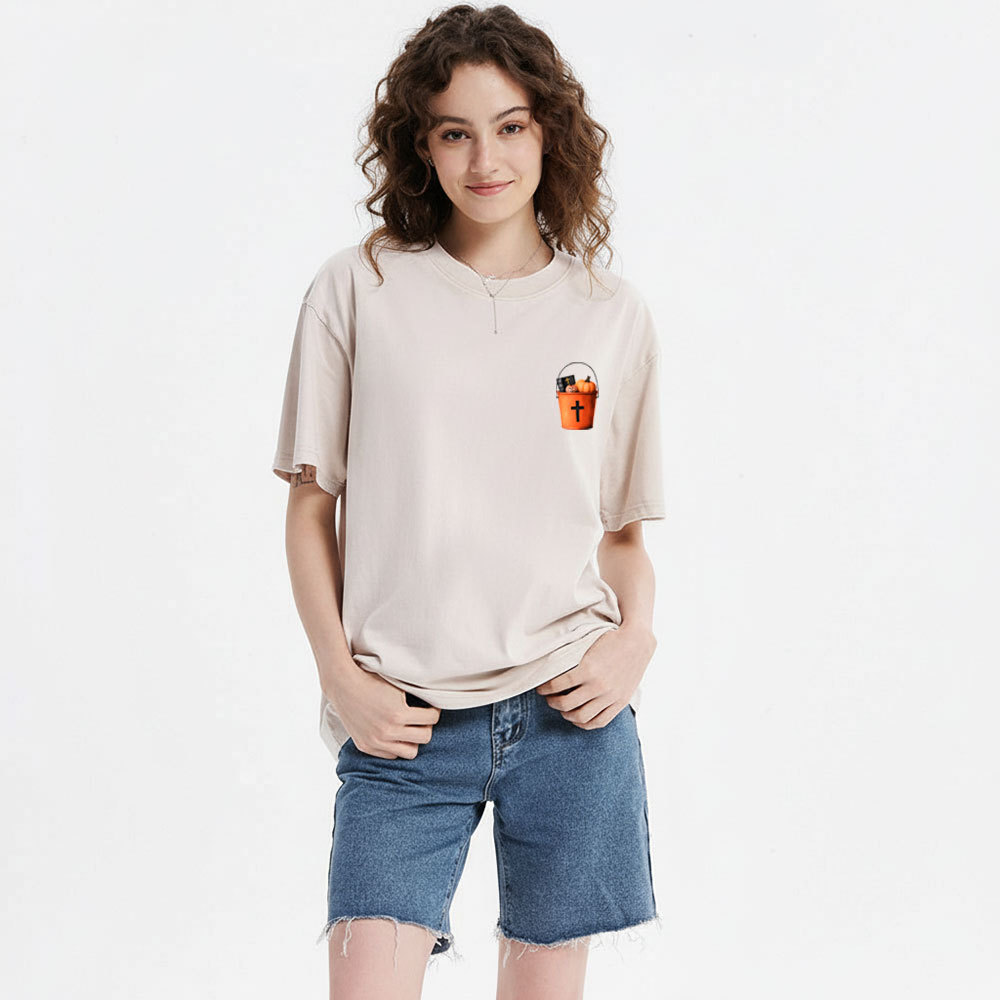 Trick Or Truth I Choose Jesus Christian Washed T-Shirt